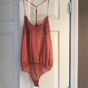 Free People lace bodysuit